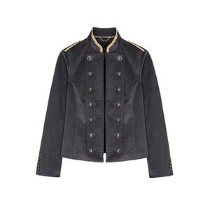 NWT Banana Republic x Olivia Palmero corduroy Military coat sz Medium